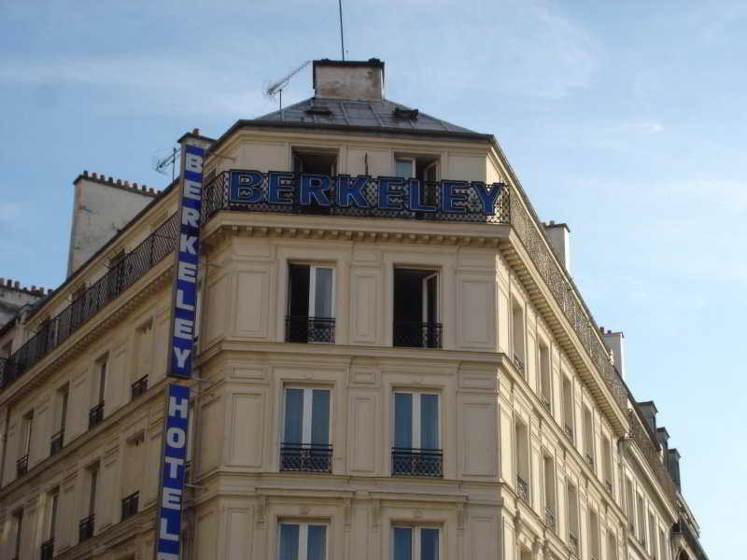 Berkeley Hotell Paris Eksteriør bilde